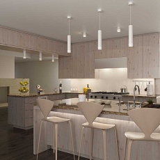 Подвесной светодиодный светильник Elektrostandard DLR023 12W 4200K белый матовый a037525 2