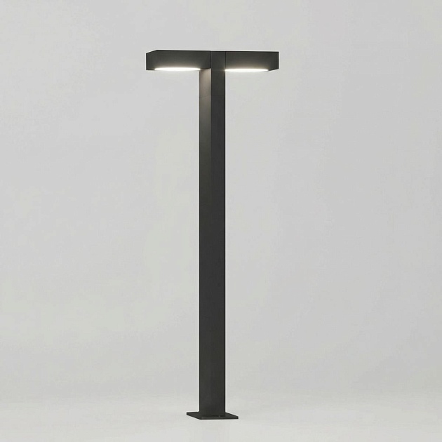 Садово-парковый светильник Elektrostandard Twin 35170/F черный a064383 Фото № 2