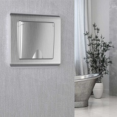 Рамка на 1 пост Werkel Stream серебряный W0012106 4690389162152 3