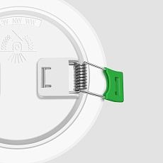 Встраиваемый светодиодный светильник Favourite Optima 4645-1C 2