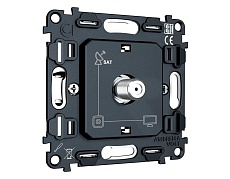 Механизм TV розетки SAT 5-2400MHz 3.5dB AMBRELLA VOLT VM VM215 1