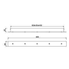 Подвесная люстра Mantra Arrecife 9382+9211 (5L) 1