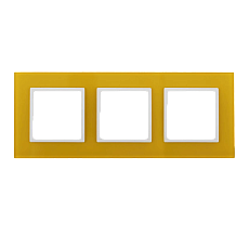 Рамка 3-постовая ЭРА Elegance 14-5103-21 Б0034512 1