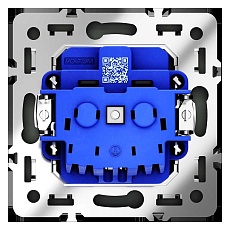 Розетка встраиваемая Voltum S70 с заземлением и защитными шторками, 16А, (черный матовый) VLS040208 2