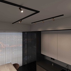 Трековый светодиодный светильник Elektrostandard (Умный дом) Slim Magnetic Dim Cantors 85071/01 латунь a063531 1