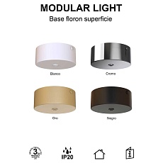 Потолочное основание Mantra Modular Light Florones 9354 5