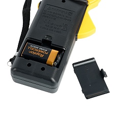 Клещи токоизмерительные, 1999 отсчетов, батарея крона, ручная регулировка, черный/желтый MTM M266 49996 5