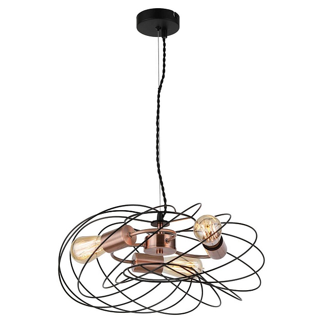 Подвесная люстра Lussole Loft Brooks GRLSP-8246 изображение 1 Подвесная люстра Lussole Loft Brooks GRLSP-8246 Фото № 1