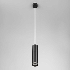 Подвесной светодиодный светильник Elektrostandard DLR023 12W 4200K черный матовый a040264 2