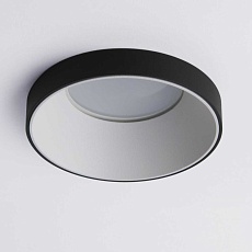 Встраиваемый светильник Elektrostandard 112 MR16 белый/черный a053339 2