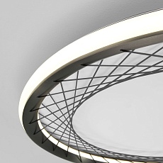 Потолочный светодиодный светильник Eurosvet Parafe 40023/1 LED серый 2