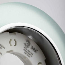 Светильник встраиваемый cо светодиодной подсветкой ЭРА DK LD51 FR под лампу GX53 белый матовый Б0057465 3