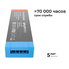 Блок питания Apeyron 24В, 400Вт, 170-265В, 16,6А, IP20, алюм., 239х63х30, PRO, серый 03-220 2