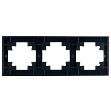 Рамка 3-постовая Stekker Катрин черный GFR00-7003-05 39520 4