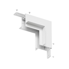 Коннектор L-образный стена-потолок Denkirs Smart Hide TR2118-WH 2