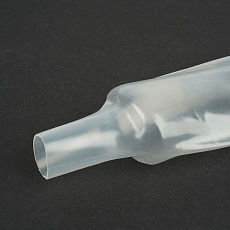 Термоусадочная трубка Stekker HST-3015-100TR, длина 100 см., коэф. усадки 2:1, прозрачный 49013 1