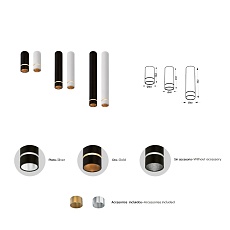Потолочный светильник Mantra Split 8880 4