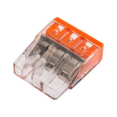 2273-203 Экcпресс-клемма, 3-проводная до 2,5 мм², (5 шт/уп) WAGO 07-5132-05 1