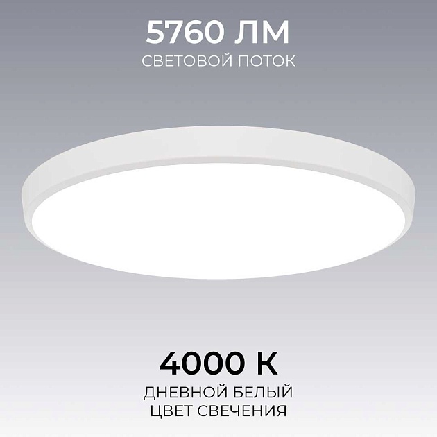 Накладной светодиодный светильник OGM O18-155 Фото № 8