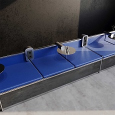 Светорегулятор встраиваемый Voltum S70 поворотно-нажимной 600 Вт, (черный матовый) VLS070308 5