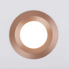 Встраиваемый светильник Elektrostandard 110 MR16 золотой a053333 1