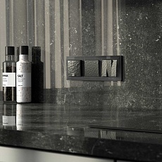 Набор клавиш Werkel Hammer для выключателя трехклавишного черный W1239008 4690389162688 2