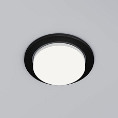Встраиваемый светильник Elektrostandard 1035 GX53 WH черный a069360 2