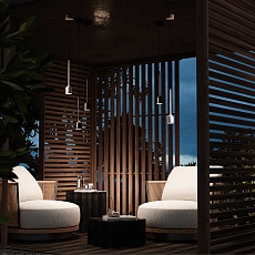 Подвесной светильник Maytoni Outdoor O491PL-L8B3K 5