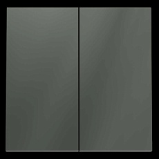 Клавиши для выключателя/переключателя двухклавишного S70 (титан) Voltum VLS000306 1