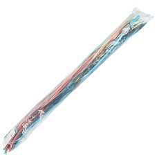 Термоусадочная трубка Stekker HST-840-100M, длина 100 см., коэф. усадки 2:1, мультиколор 39722 1