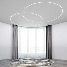 Встраиваемый гибкий алюминиевый профиль Elektrostandard LL-2-ALP024 a067732 2