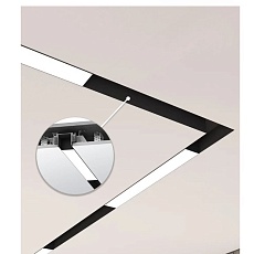 Ниша для линейного свечения FerGipps черный НЛ 52 УТ000001649 1