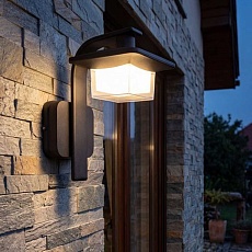 Уличный настенный светильник Reluce 08332-9.2-001JH LED12W BK RLOS 3