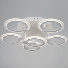 Потолочная светодиодная люстра Reluce 09501-0.3-5+1 WH