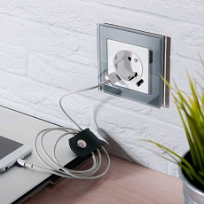 Рамка на 1 пост Werkel Favorit серый W0011115 4690389159510 3