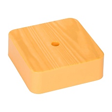 Коробка разветвительная KMP-030-030 (75х75х26) светлое дерево EKF PROxima plc-kmr-030-030-s