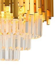 Подвесная люстра Natali Kovaltseva Vertigo 81440/6C Gold 2