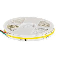 Лента светодиодная ELFLED 480COB диодов, 24В, 5м, ширина 4мм, белый 6500-7000К ELFLED-480COB-4-w6K-24 1