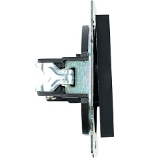 ТВ-розетка Stekker Катрин черный GLS00-7108-05 39614 2