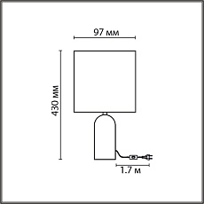 Настольная лампа Lumion Moderni Akivi 8146/1T 1