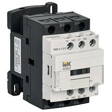 ARMAT Контактор КМИ-А-11212 LC1D 12А 400В/АС3 1NO/1NC IEK AR-ACC-11-012-400-11