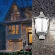 Садово-парковый светильник ЭРА «Ника» НБУ 06-60-003 60Вт белый матовый Б0061160 1