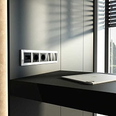 Рамка на 5 постов Werkel Snabb basic белый W0052001 4690389161452 2