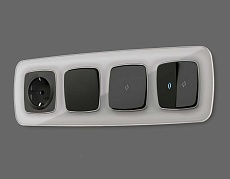 Лицевая панель выключателя AMBRELLA VOLT OP8020 1