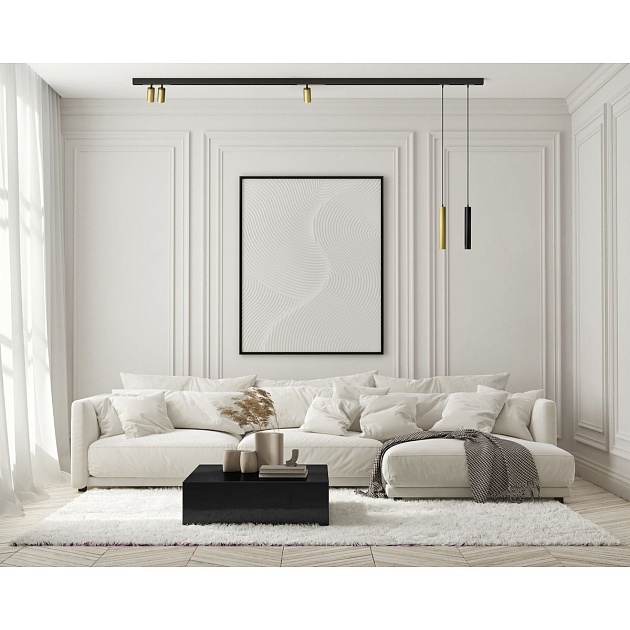 Трековый светодиодный светильник Denkirs Smart Spot DK8008-BG изображение 5 Трековый светодиодный светильник Denkirs Smart Spot DK8008-BG Фото № 5