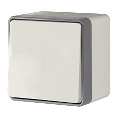 Выключатель одноклавишный влагозащищенный Werkel Gallant слоновая кость W5010203 4690389163937