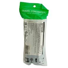 Разветвитель сетевой 4-местный б/з Stekker ADP10-24-22, 250В, 10A, черный 50070 2