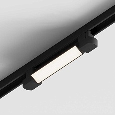 Шинопровод накладной Hesby Lighting Skylite Однофазный 220В-1м, чёрный HSBL_0001 1