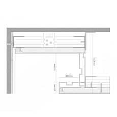 Нишевый профиль FerGipps черный БК 100 УТ000002218 2