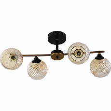 Потолочная люстра Reluce 11341-0.3-04 GOLD BRONZE+BK 1